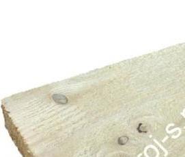 Доска обрезная 25х100х3000 мм - модель 1