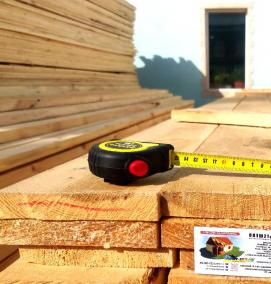 Доска обрезная 25х150х6000 мм - модель 4