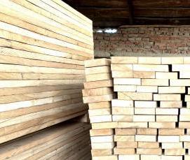 Доска обрезная 32х150х6000 мм - тип 1