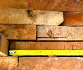 Доска обрезная клен - тип 1