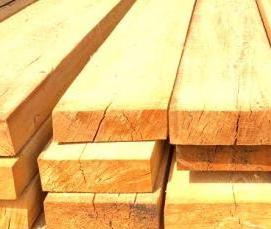 Доска обрезная лиственница 50х150х6000 мм - тип 1