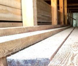 Доска обрезная лиственница 50х150х6000 мм - тип 2