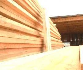 Доска обрезная обработанная антисептиком - вариант 4