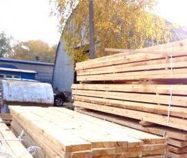 Доска обрезная обработанная - вариант 1