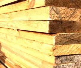 Доска обрезная строганная 25х150х6000 мм - тип 3