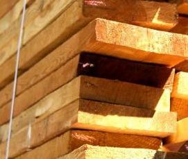 Доска обрезная строганная лиственница - вариант 1