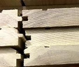 Доска пола шпунт - модель 2