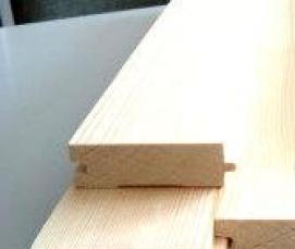 Доска пола шпунтованная 28 мм - модель 4