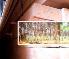 Доска сухая 25х150х6000 мм - модель 3