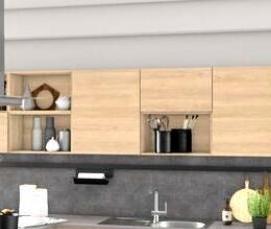 Дуб Гладстоун столешница - тип 4