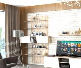 Дуб Юкон столешница - тип 3