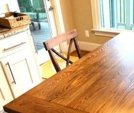 Дубовая столешница - модель 1