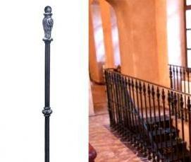 Дубовые балясины для лестницы - модель 4