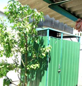 Душ дачный без бака - модель 1