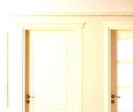 Дверь книжка межкомнатная белая - вариант 4