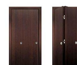 Дверь книжка межкомнатная белая - вариант 2