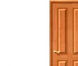 Дверь межкомнатная цельная - тип 2