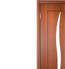 Дверь межкомнатная ламинированная итальянский орех - тип 4
