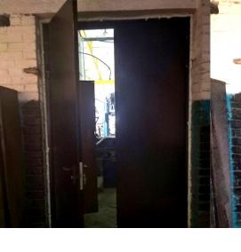 Дверь противопожарная металлическая дпм 60 - модель 2