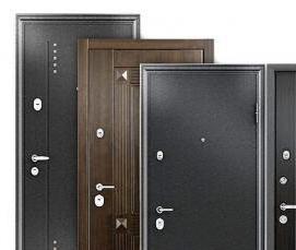 Дверь с фрамугой входная металлическая - модель 3