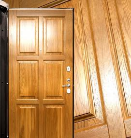 Двери из массива межкомнатные глухие - вариант 2