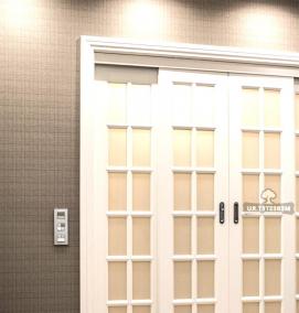 Двери купе белый глянец - модель 1