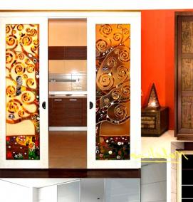 Двери купе для гардеробной - тип 1