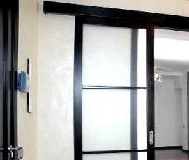 Двери купе для зонирования комнаты - модель 2