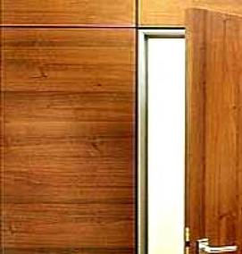 Двери купе ламинированные - модель 4