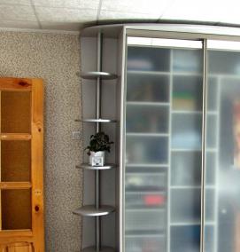 Двери купе с матовым стеклом - тип 3