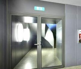 Двери маятниковые противопожарные двухсторонние - модель 3