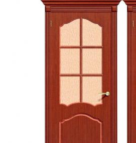 Двери межкомнатные шпон натуральный беленый дуб - вариант 2