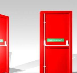 Двери противопожарные дпм - вариант 2