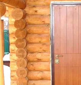 Двери пвх в баню - вариант 1