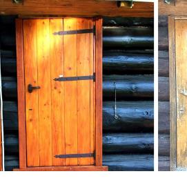 Двери пвх в баню - вариант 4