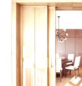 Двери ширма раздвижные гармошкой - тип 1