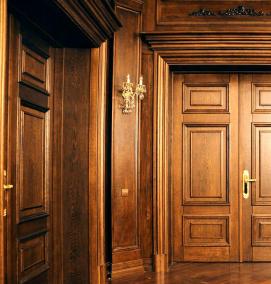 Двери входные деревянные межкомнатные - вариант 4