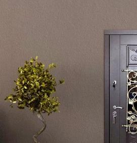 Двери входные металлические с ковкой - тип 1