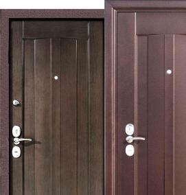 Двери входные металлические с ковкой - тип 4