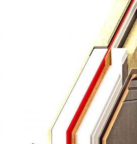 Дверная коробка с терморазрывом - тип 3