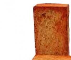 Двойной кирпич рабочий - модель 1