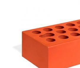 Двойной силикатный кирпич пустотелый - вариант 1