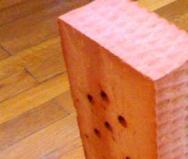 Двойной силикатный кирпич пустотелый - вариант 4