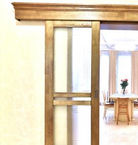 Двойные двери межкомнатные - вариант 4