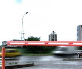 Дворовой шлагбаум - вариант 3