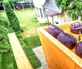 Двухэтажная беседка с мангалом - тип 4