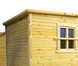 Двухэтажная бытовка для дачи - вариант 4