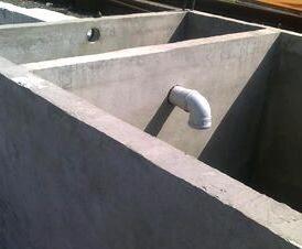 Двухкамерный  из бетонных колец - тип 4