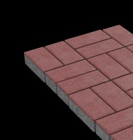 Двухслойная брусчатка - тип 3