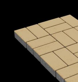 Двухслойная брусчатка - тип 2